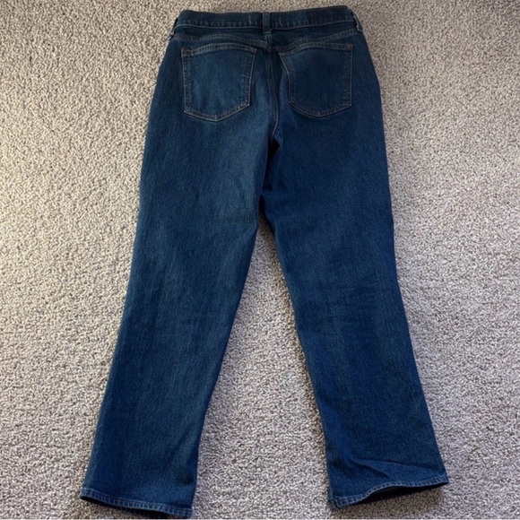 Abercrombie & Fitch Straight Leg Jeans - Dark Blue - Picture 4 of 5